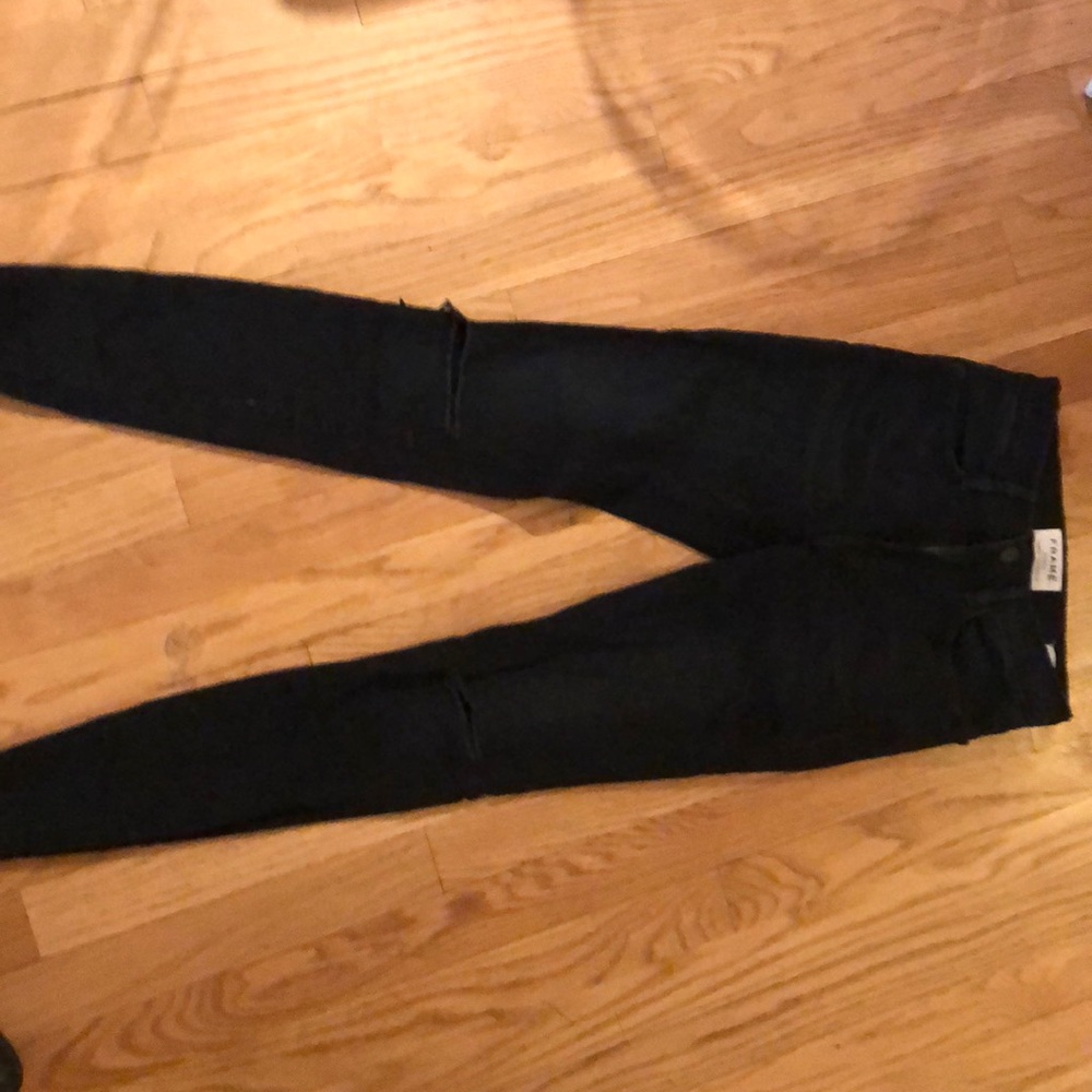 Frame denim le high skinny size 24